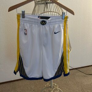 Official NBA Golden State Warriors basketball shorts
Never worn new with tags